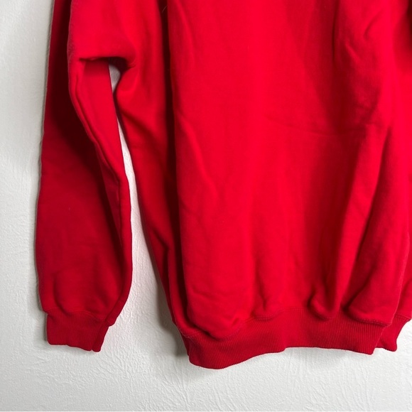 Vintage Disney Cast Member Fantasia Red Sweatshirt Pullover Cotton Blend Size L - Picture 12 of 14